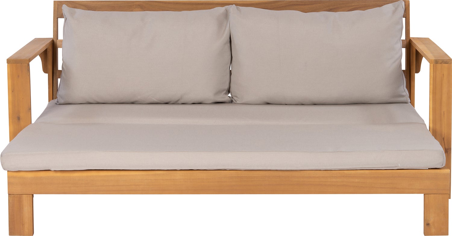 Intratuin 2-zits loungebank Lazy bruin