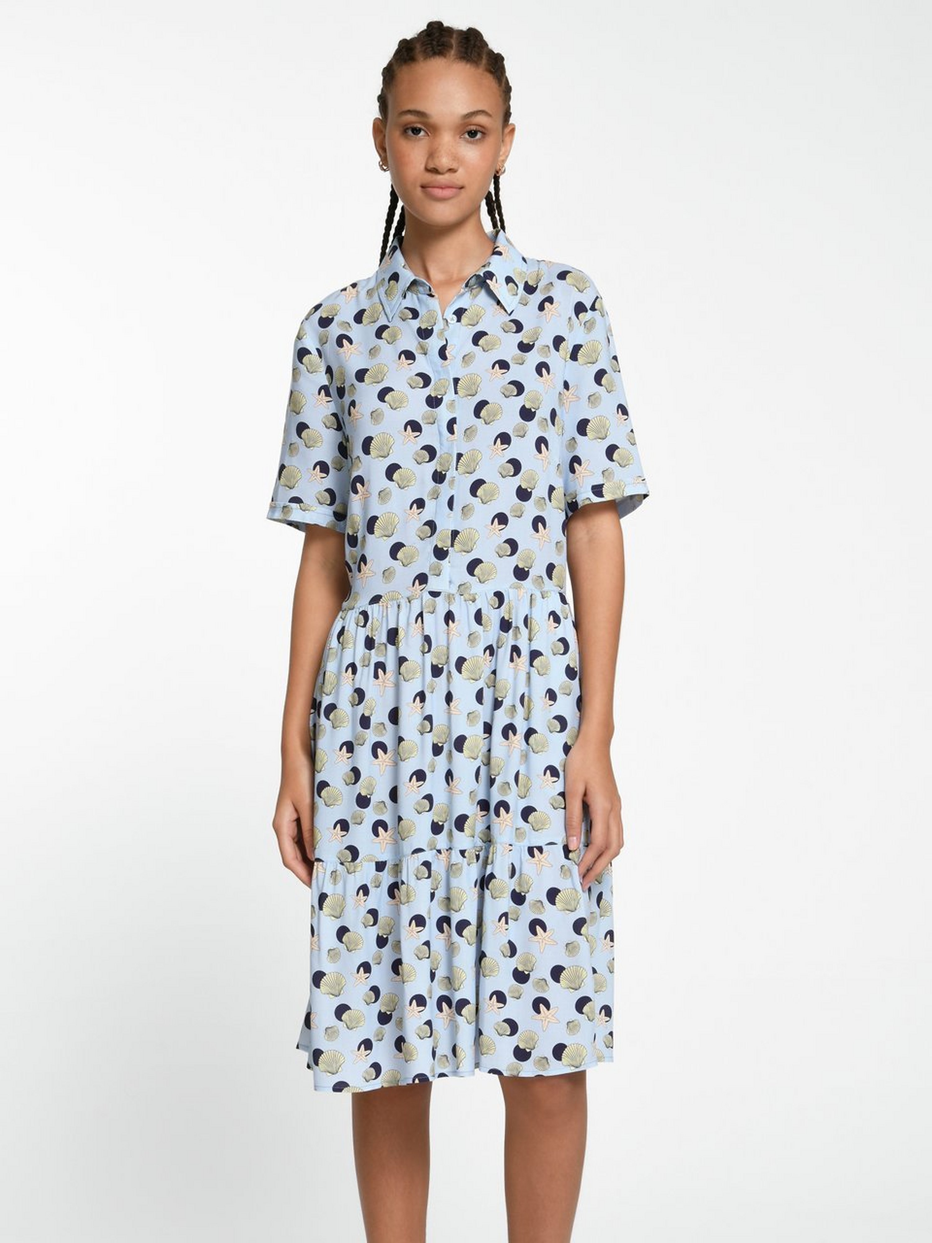 Kleid mit 1/2-Arm