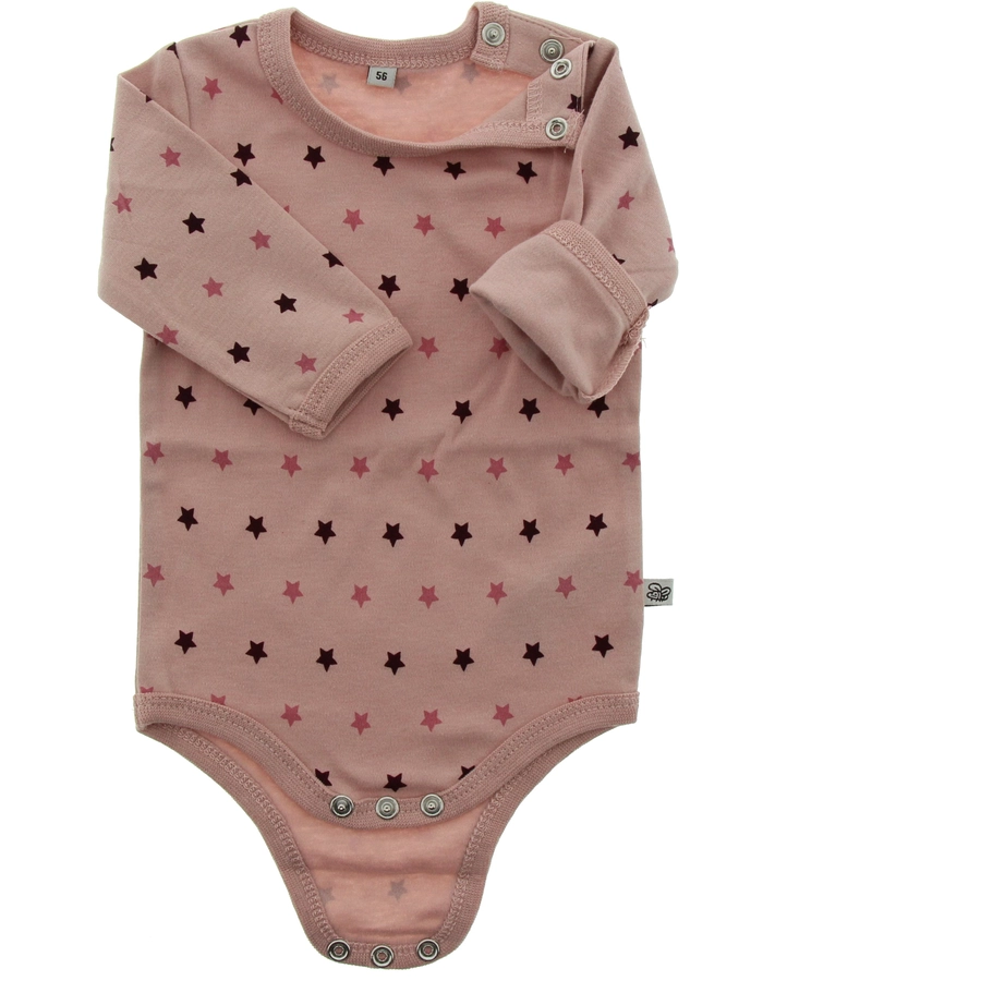 Pippi Langarm Body 4er-Pack lilac