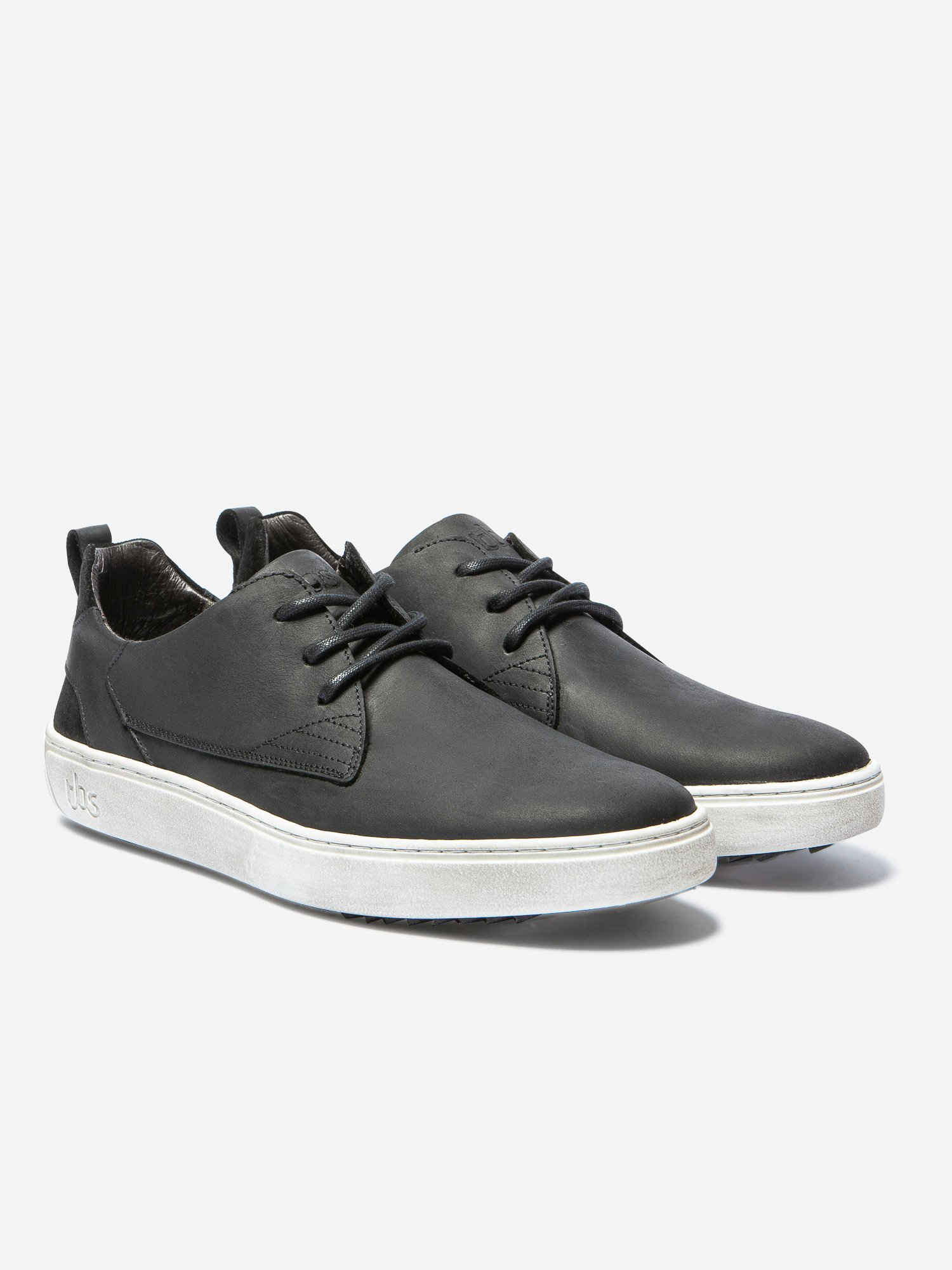Baskets Homme Confort Purefoam Cuir Noir