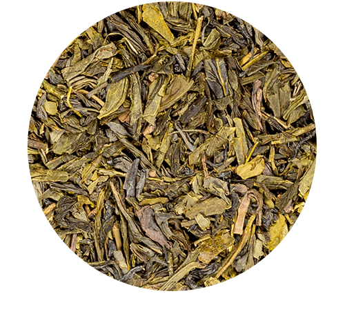 Vert rose-Thé vert bio à la rose Recharge vrac 100 g