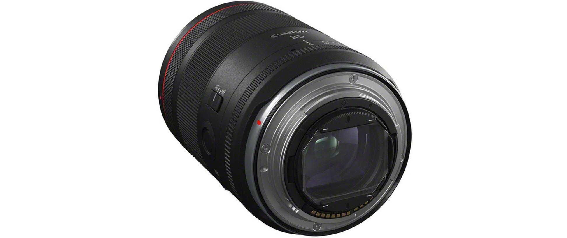 Festbrennweite RF 35mm F/1.4 L VCM – Canon RF<br>Hybridobjektiv, das sowohl für Foto- als auch für Videoaufnahmen geeignet ist