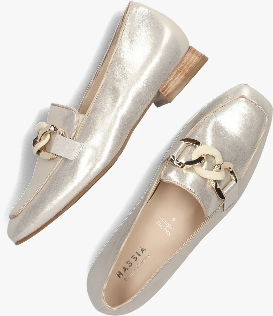 HASSIA gouden hassia loafers napoli ketting