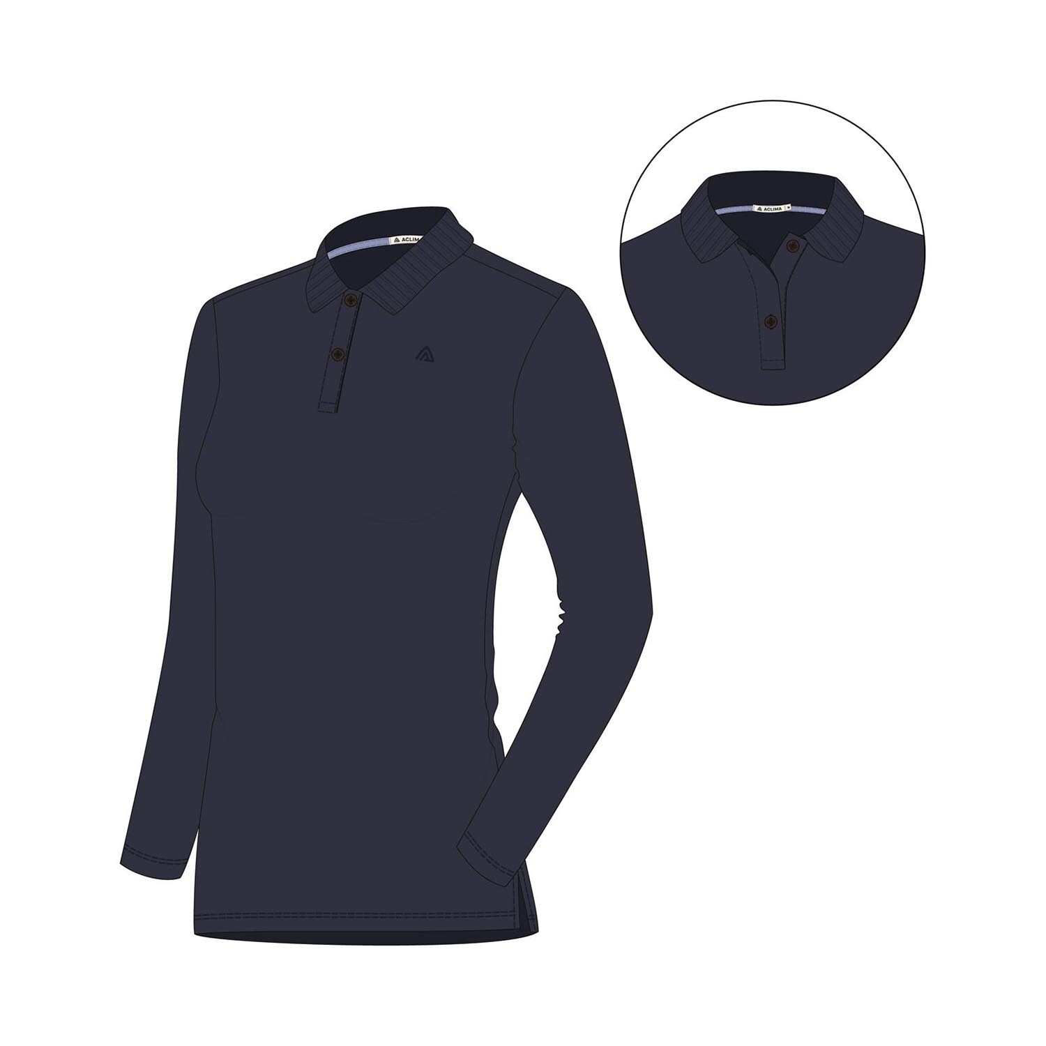 Aclima Womens LeisureWool Pique Longsleeve