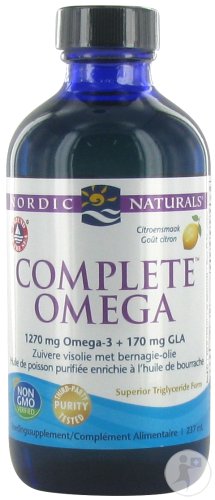 Nordic Naturals Complete Omega Huile Goût Citron Flacon 237ml
