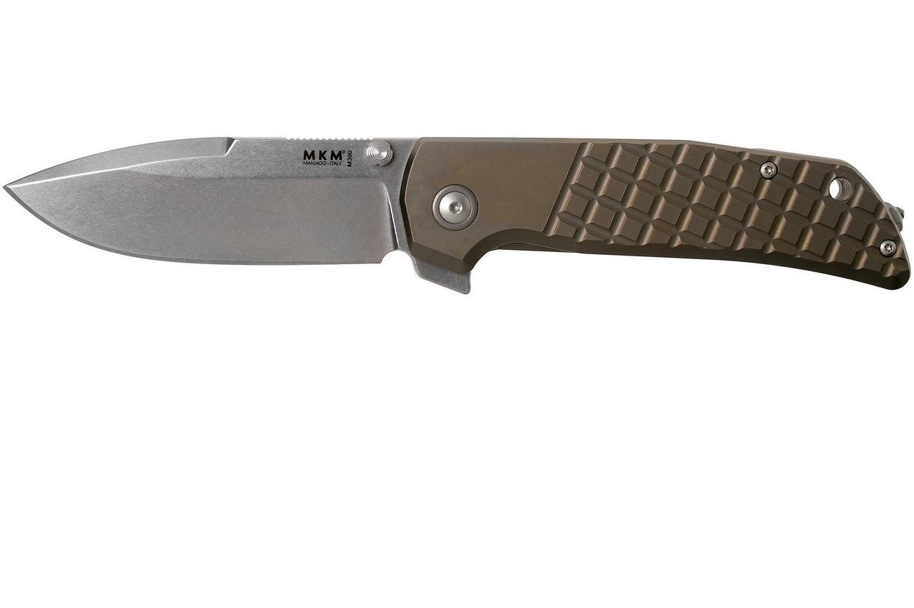 MKM Maximo MM-TBR Bronze Anodized Titanium zakmes, Bob Terzuola design