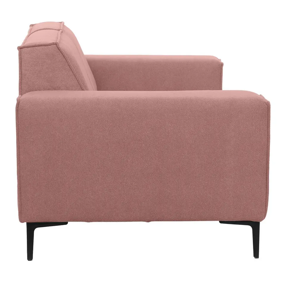 Bank Romy 2-zits - stof Curio - roze