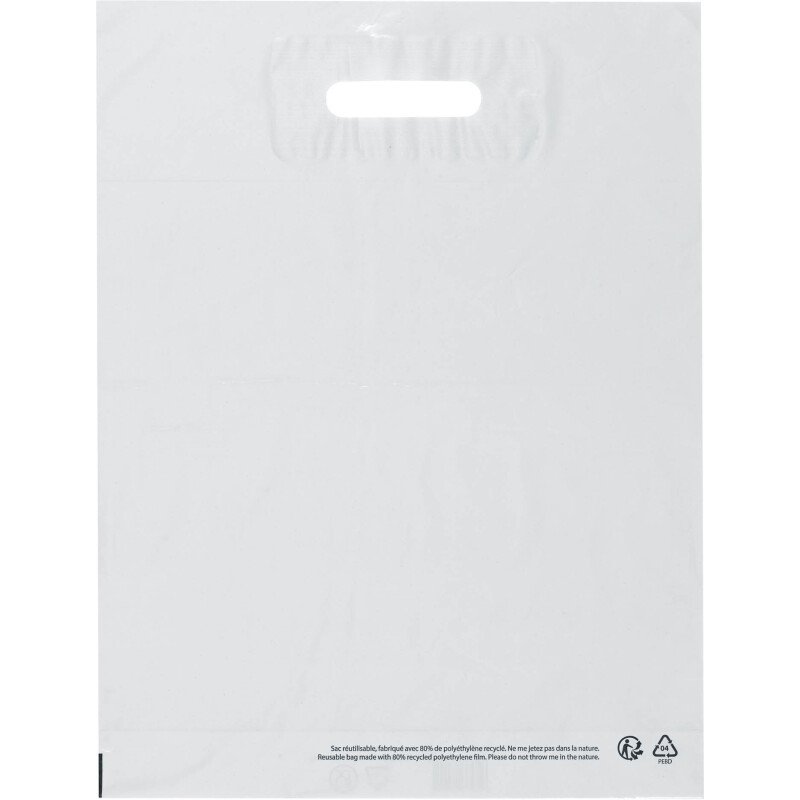 Sacs boutique poignées plates 50 microns - 100 sacs