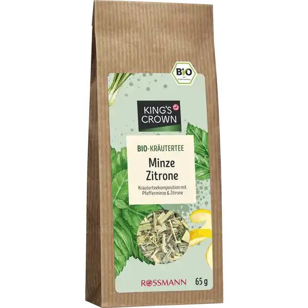 Bio Kräutertee Minze Zitrone