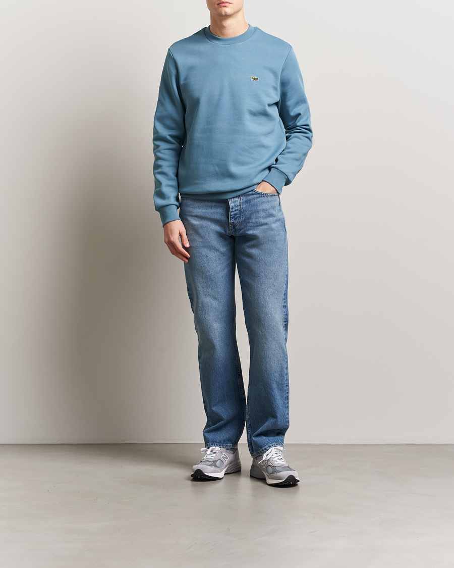Lacoste Crew Neck Sweatshirt Limestone