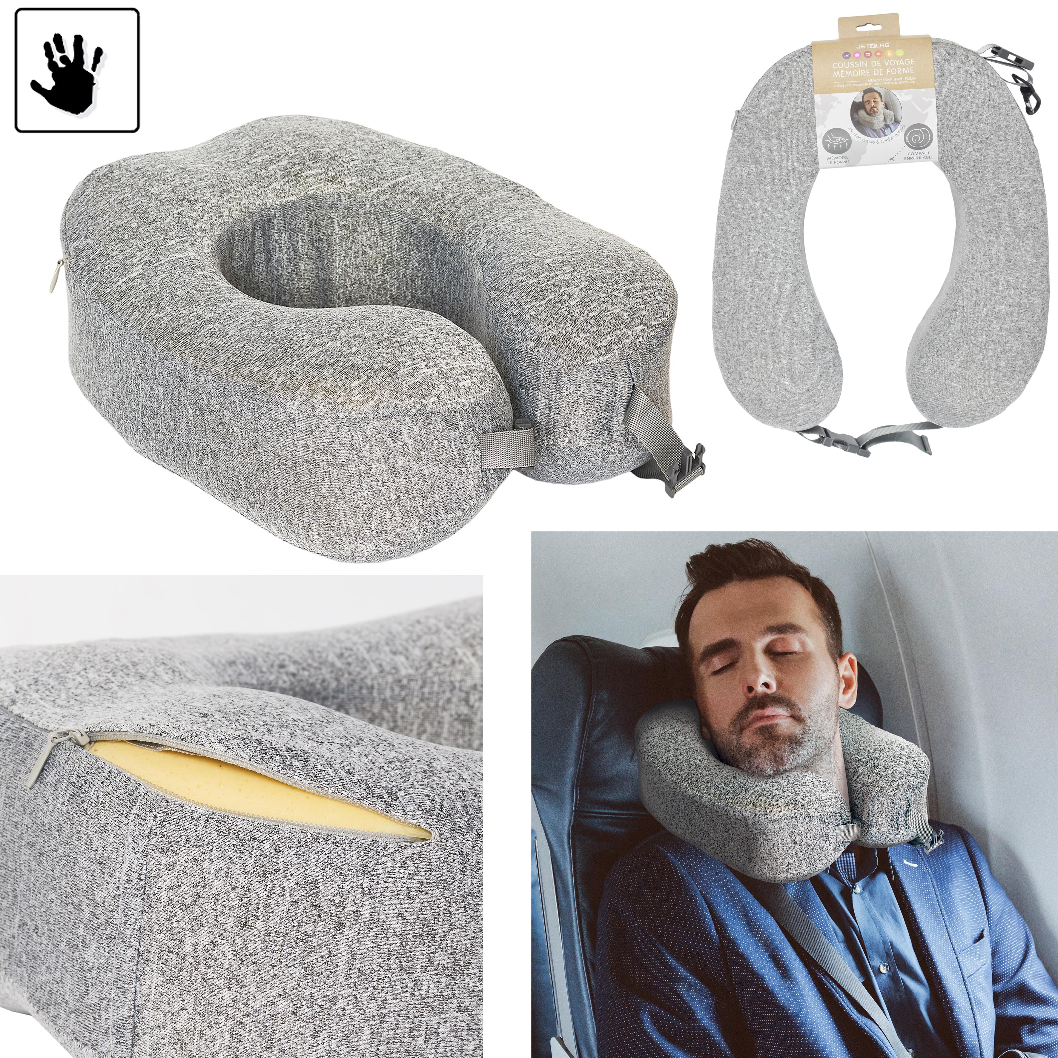 COUSSIN DE VOYAGE MEMOIRE DE FORME ENROULABLE