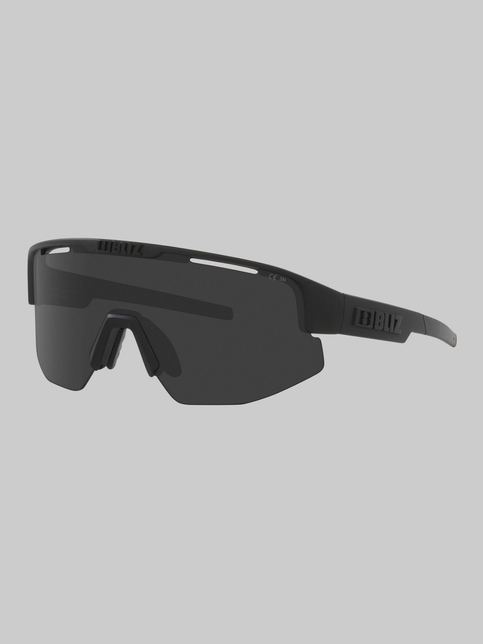BLIZ Active Eyewear Matrix Small Matt Black Sunglasses smoke