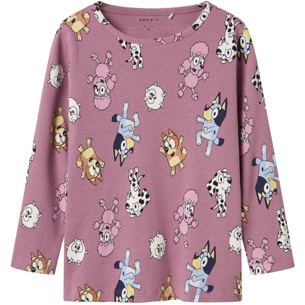 Køb Name It Mauve Orchid Nina Bluey Bluse