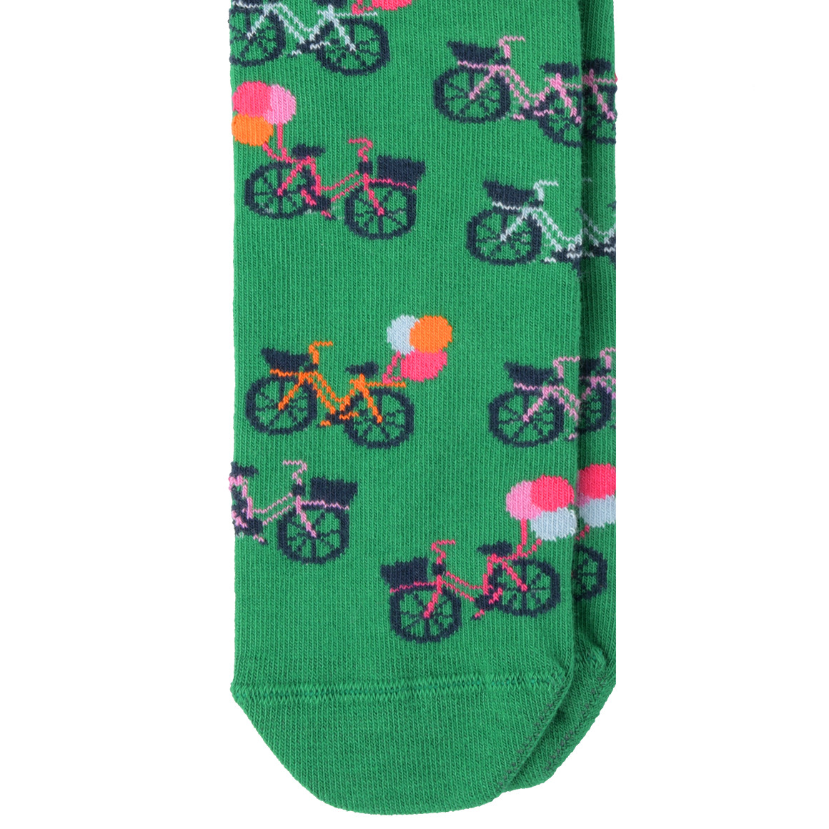Gina Benotti 1 Paar Damen Socken mit Fahrrad-Motiven grün