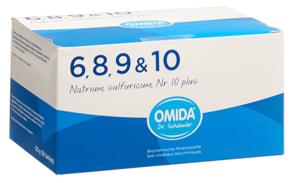 Omida Nr10 Natrium sulfuricum plus Plv Btl 30 Stk