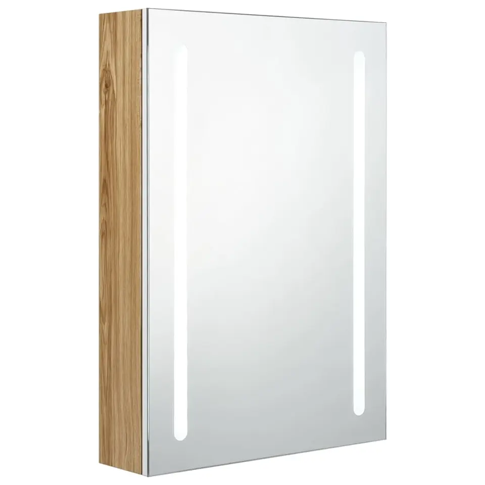 vidaXL - Badkamerkast - Wit - MDF - 50 x 13 x 70 cm