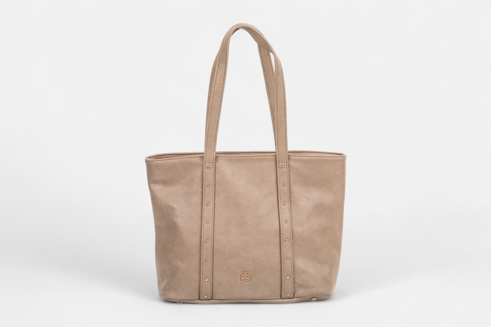 Sac de shopping taupe