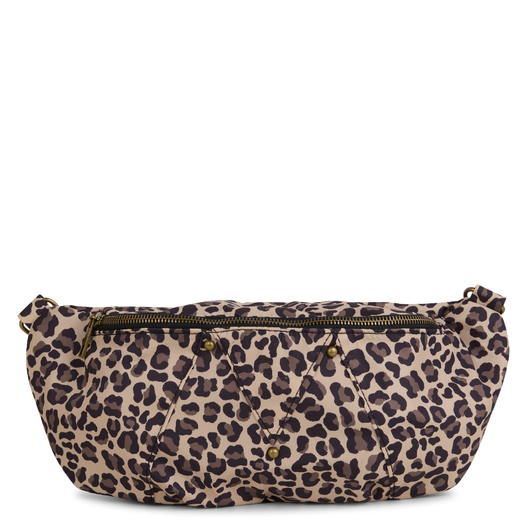 NILA - Sac banane imprimé| Noir