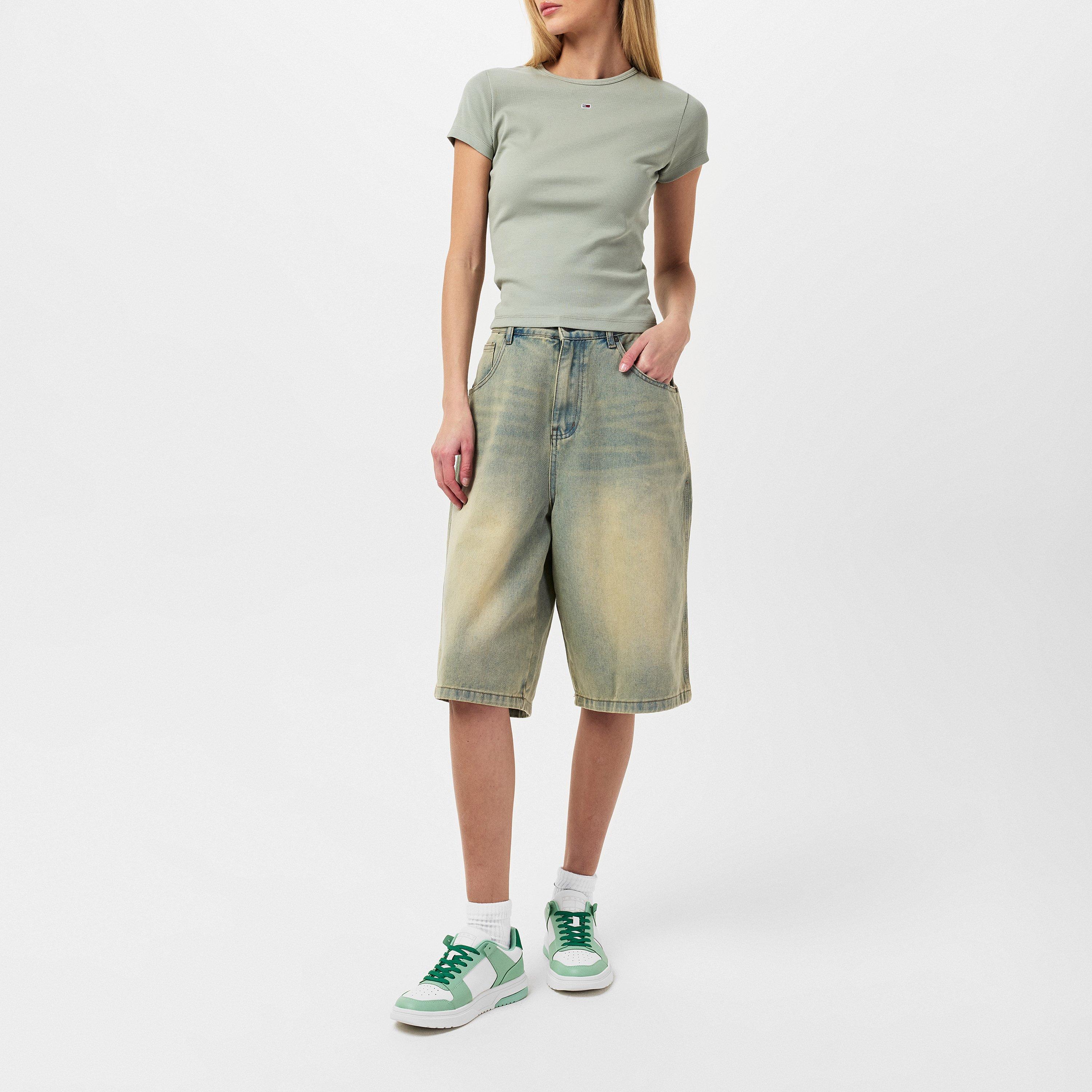 Tommy Jeans Essential Ribbed Baby Tee