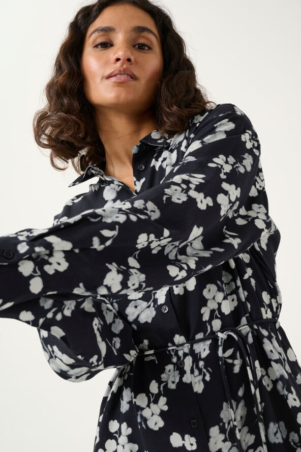 Kaffe KAalice Shirt Dress Marine flower