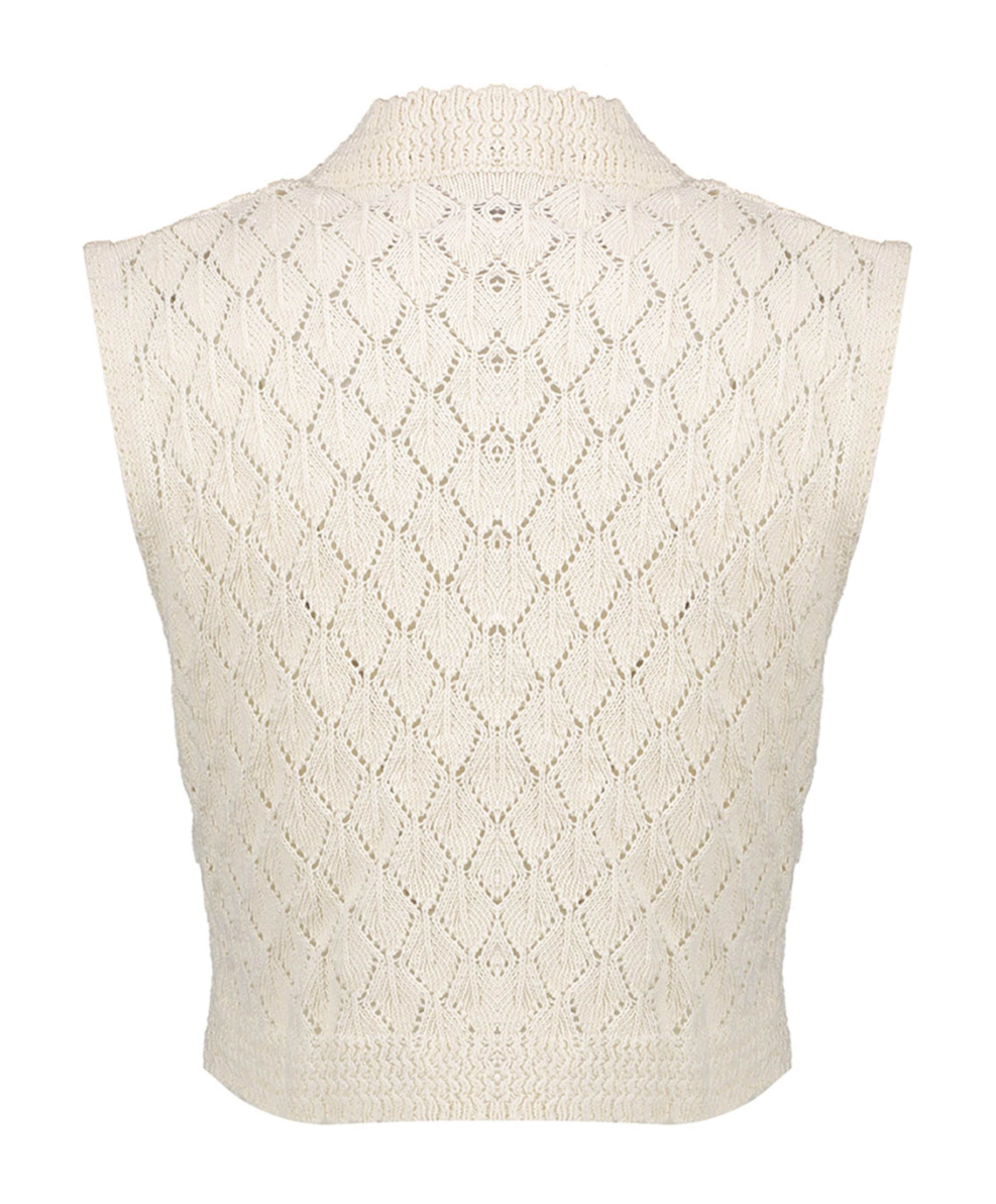 Geisha Dames gilet ecru