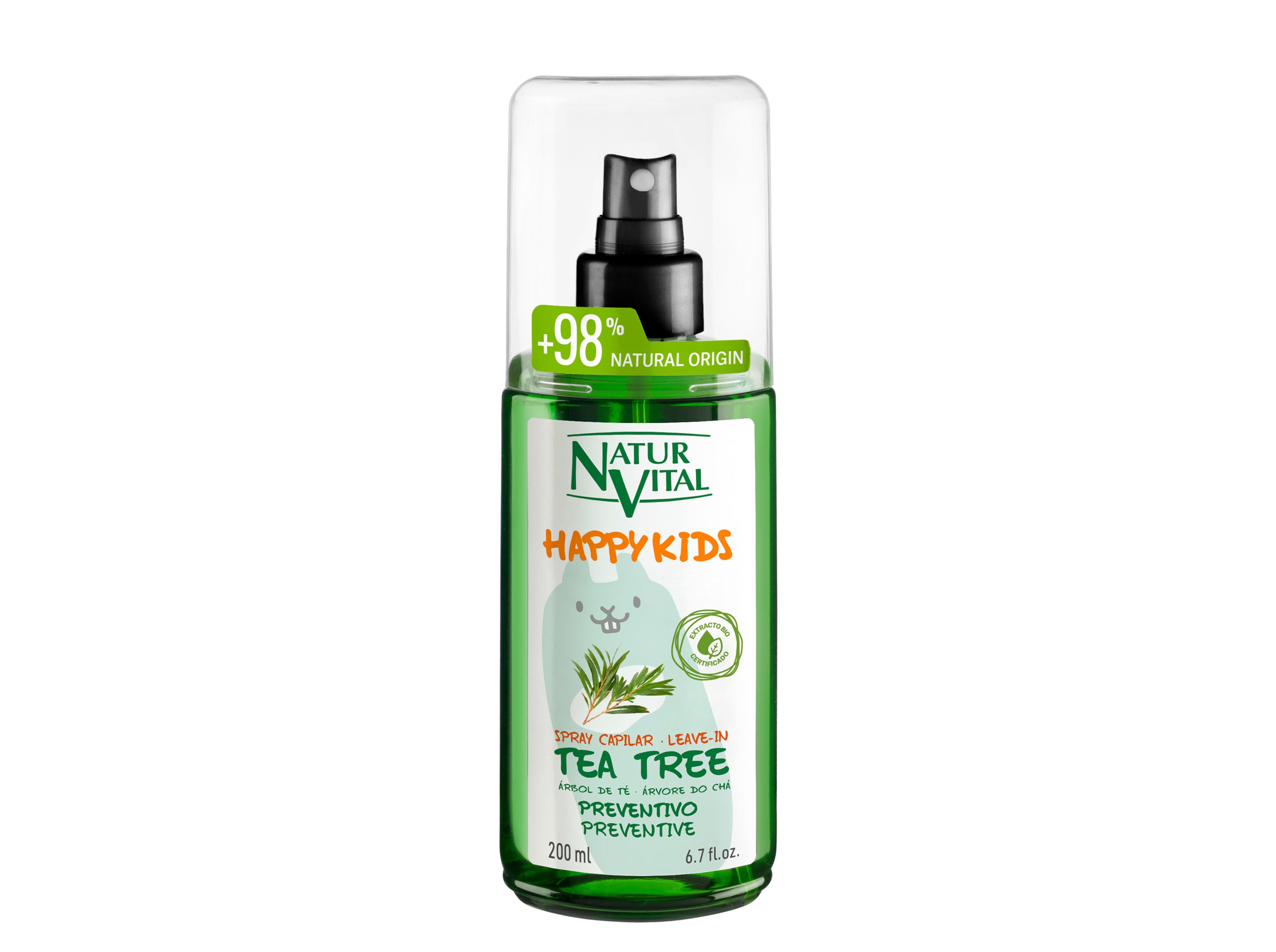 TÓNICO NATUR VITAL HAPY KIDS TEA TREE 200 ML