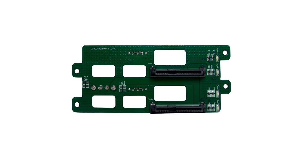Inter-Tech1.5U-1528L rack behuizing  (Zwart | 2x USB-A)