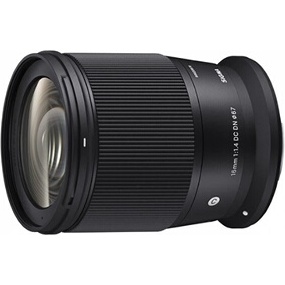 Objectif à Focale fixe Sigma 16MM/1.4 DC DN CTP CANON RF