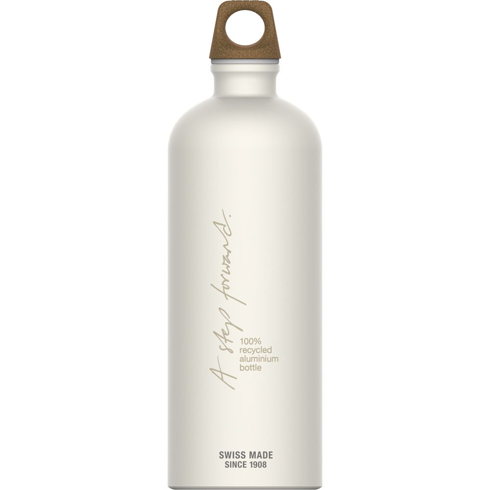 Sigg Traveller MyPlanet Forward Plain 1,0L Trinkflasche weiß