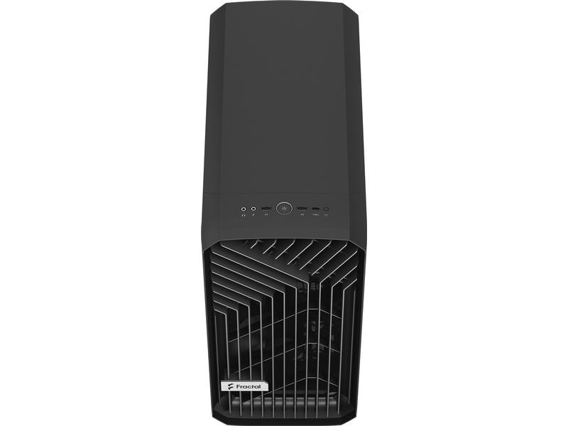 Fractal Design PC-Gehäuse Torrent Compact Solid Schwarz Eleganter, kompakter Mid-Tower