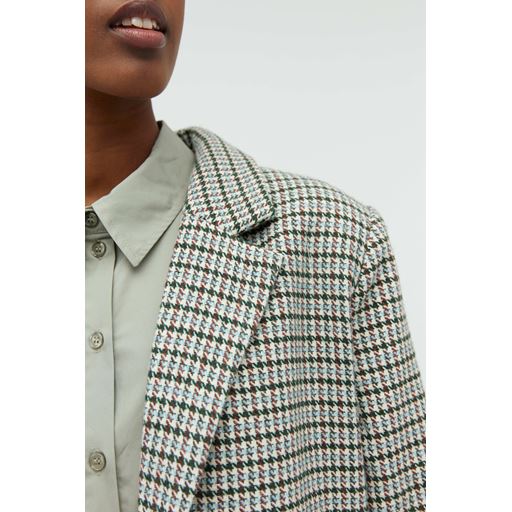 mbyM Ballard-M Blazer, Rose Blue Check, L