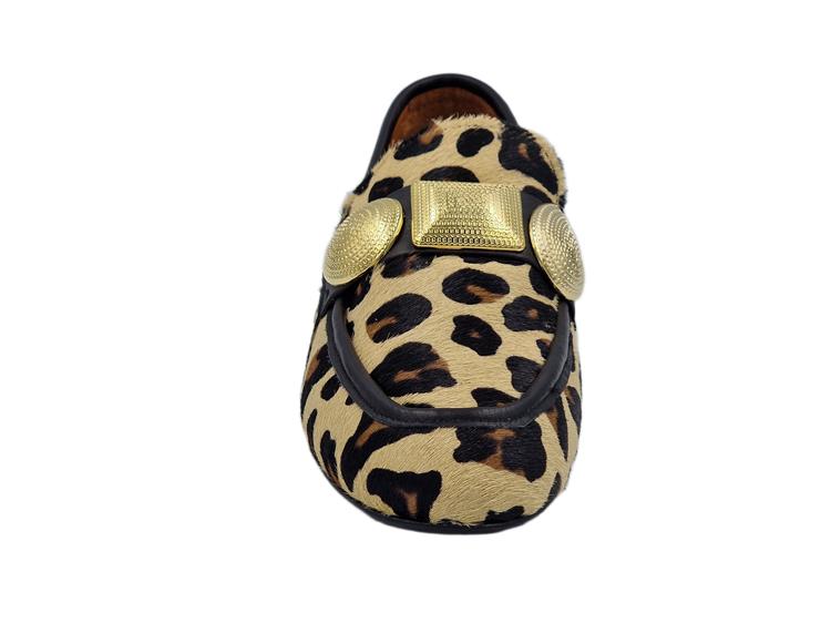 Babouche LULU-59 LEOPARDO/BLACK 210