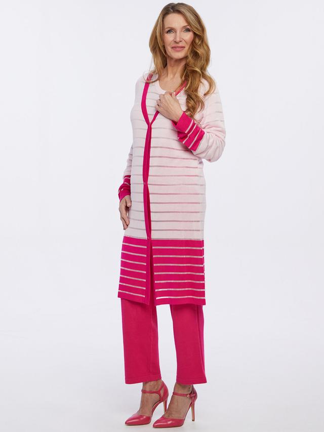 Feinstrick Longcardigan