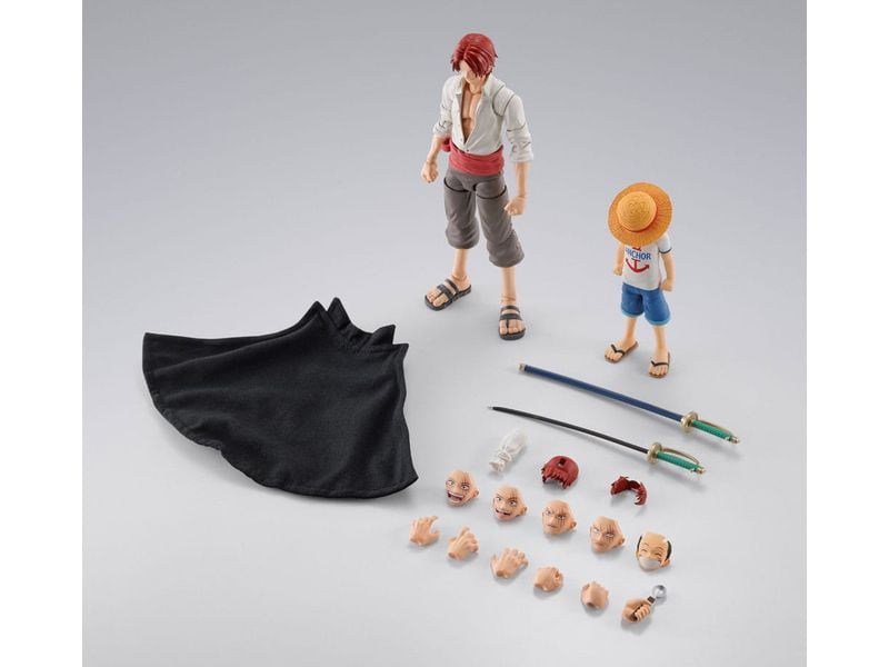 Tamashii Nations Figur One Piece Shanks & Monkey D Luffy Ch Sammelfigur aus dem One Piece-Universum
