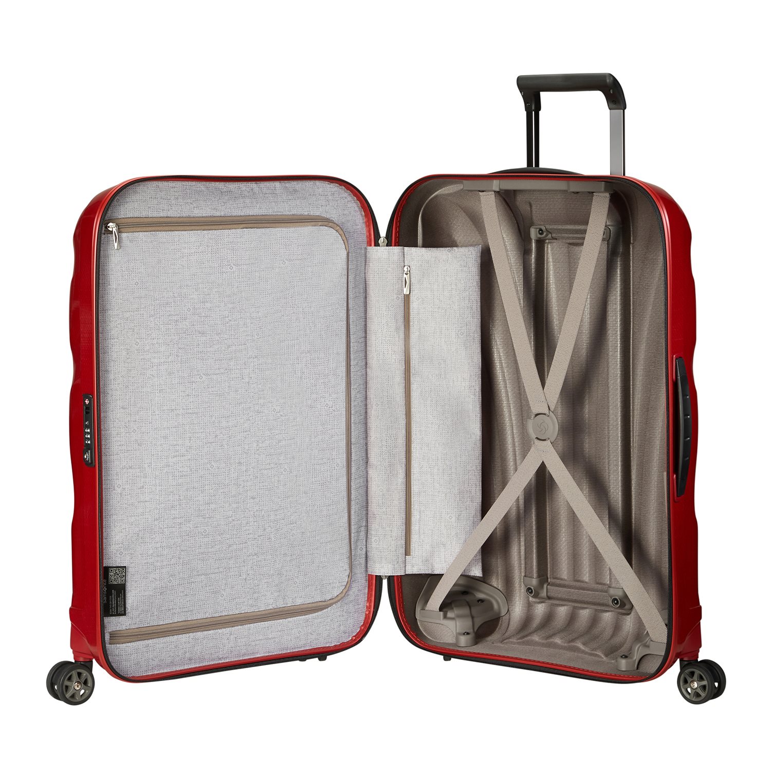 Samsonite C-Lite Spinner 69 chili red