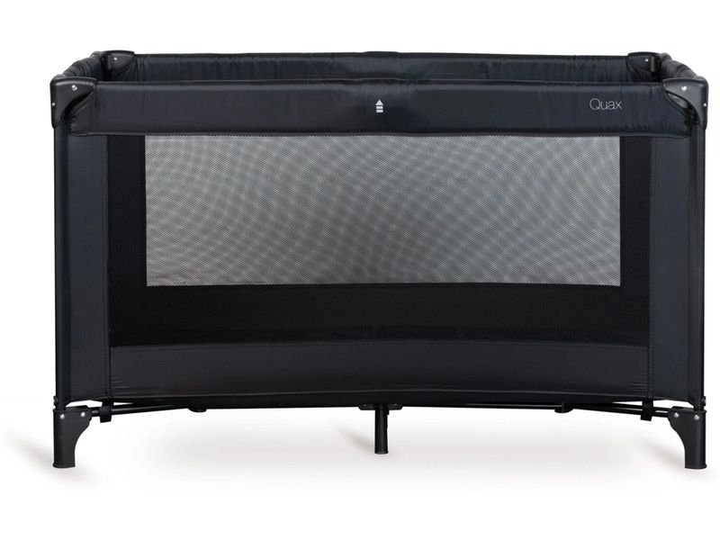 Quax Reisebett Reisebett 60 x 120 cm Schwarz Komfortables Reisebett