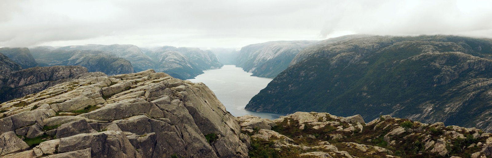 Lysefjord, Norway by Hans Gasser - Limited Edition. Edition of: 150. Signed.