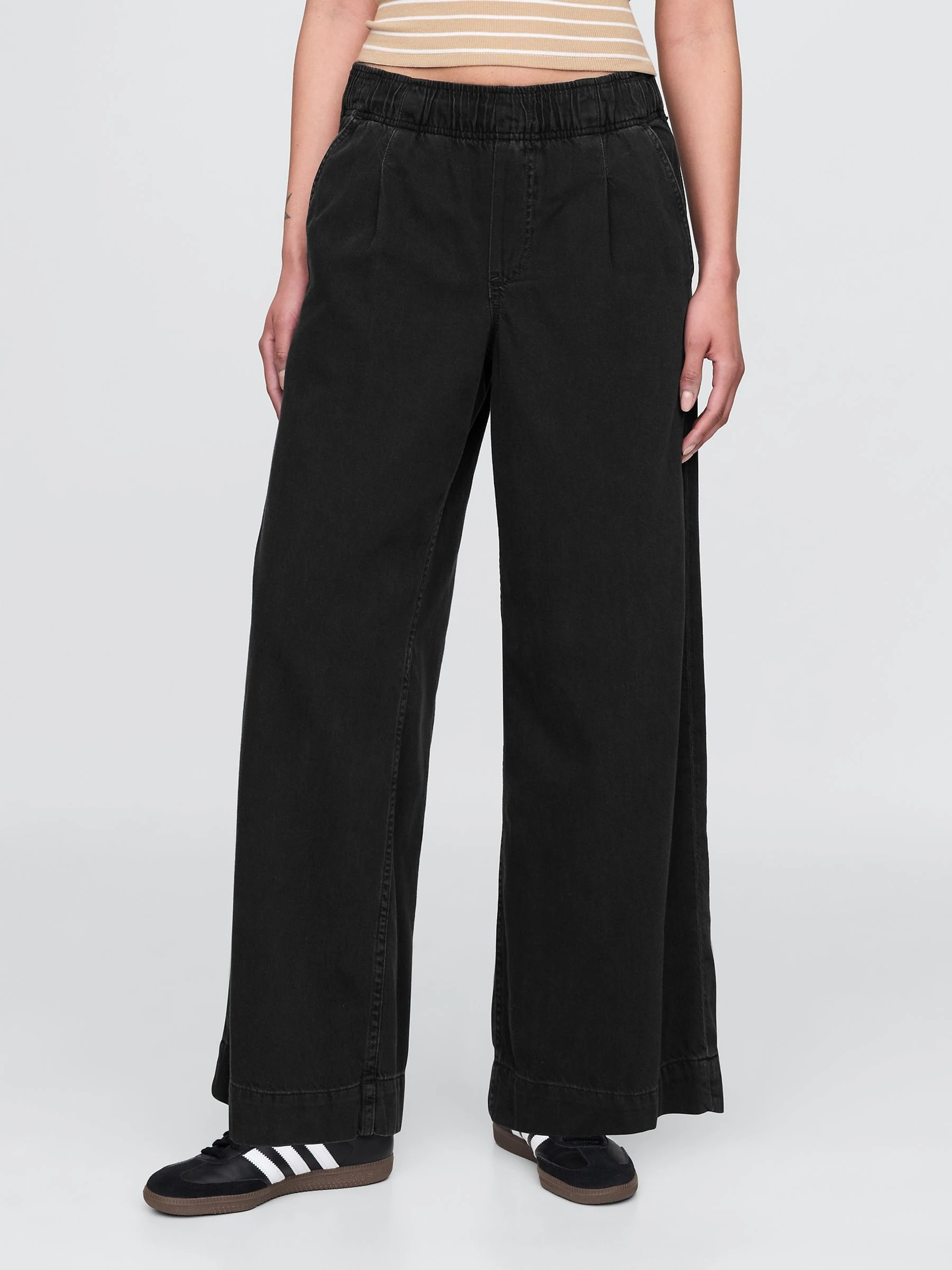 Gap UltraSoft Easy Baggy jeans met halfhoge taille