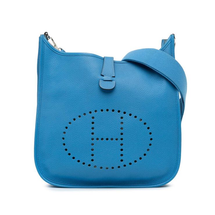 Hermès Vintage Hermès Evelyne Blue