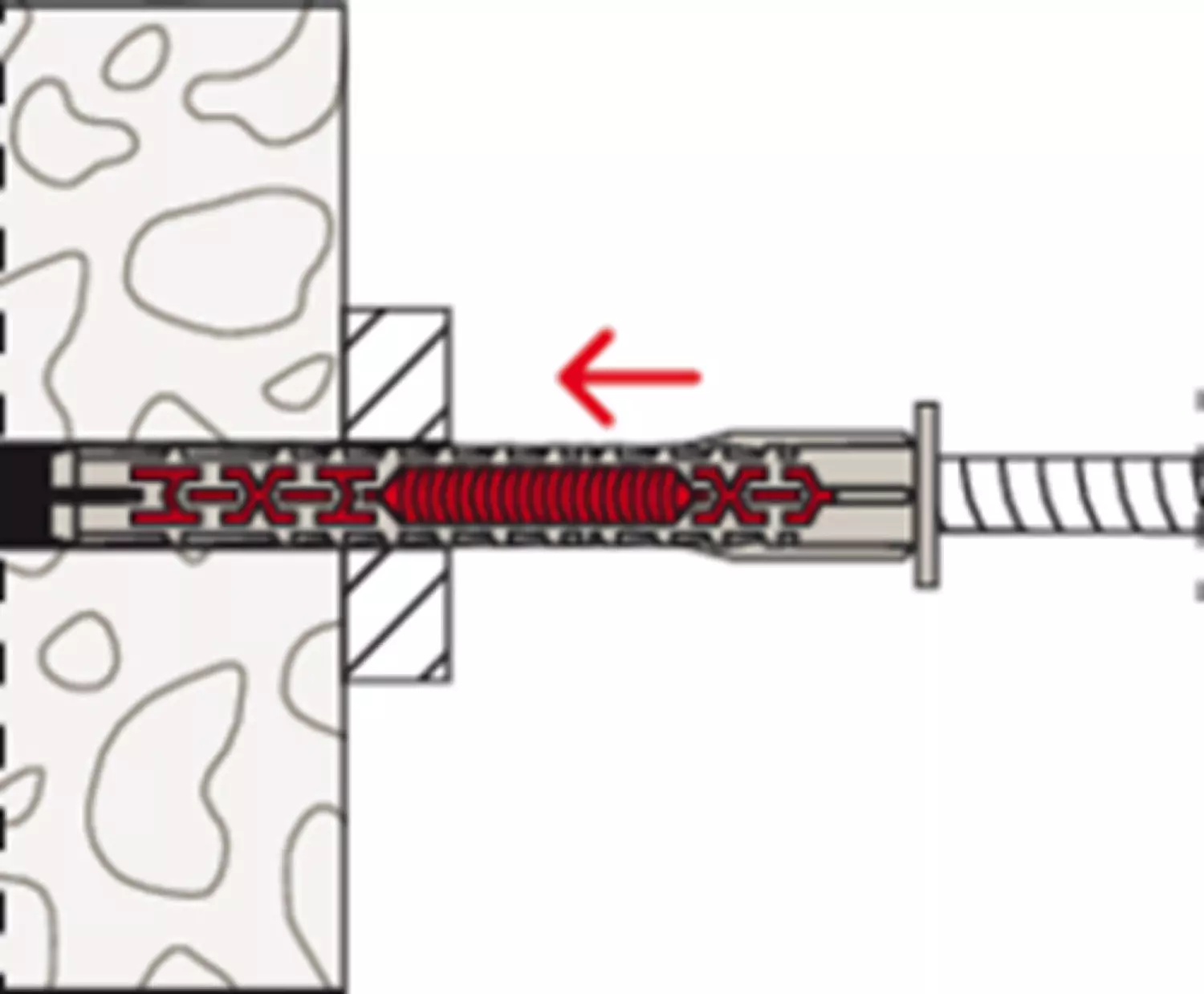 Fischer 562171 Constructieplug DuoXpand - zeskant kop - 10 x 160 FUS (50st)