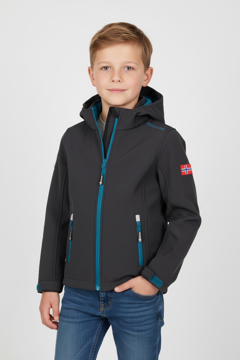TROLLKIDS Softshelljacke »KIDS TROLLFJORD JACKET«