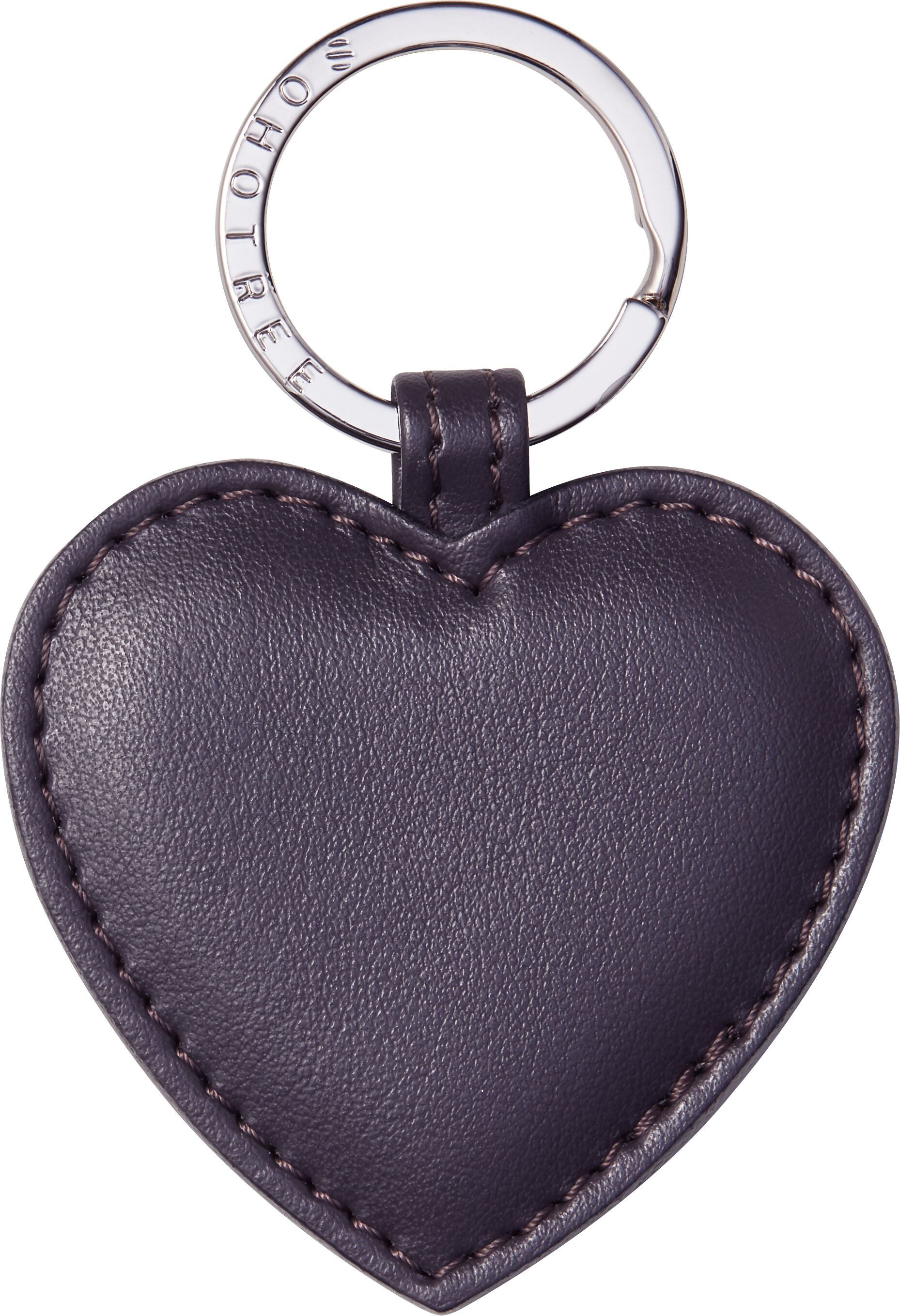 LOVE HEART Herzanhänger anthrazit - Anthrazit / B: 9.0 cm x T: 6.3 cm x H: 0.5 cm