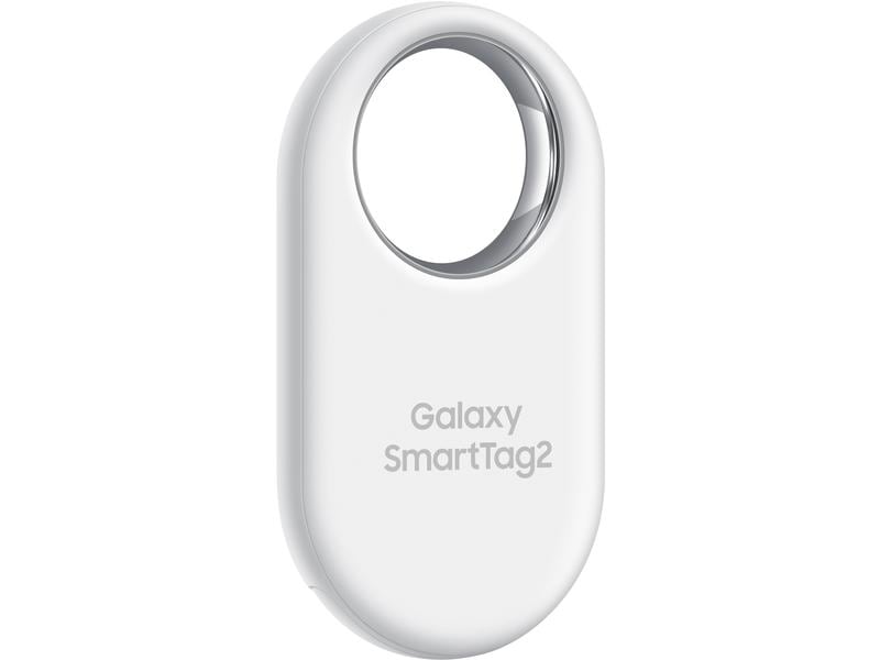 Samsung Galaxy SmartTag2 Weiss Kompakter Schlüsselfinder für Samsung Galaxy Smartphones und Tablets