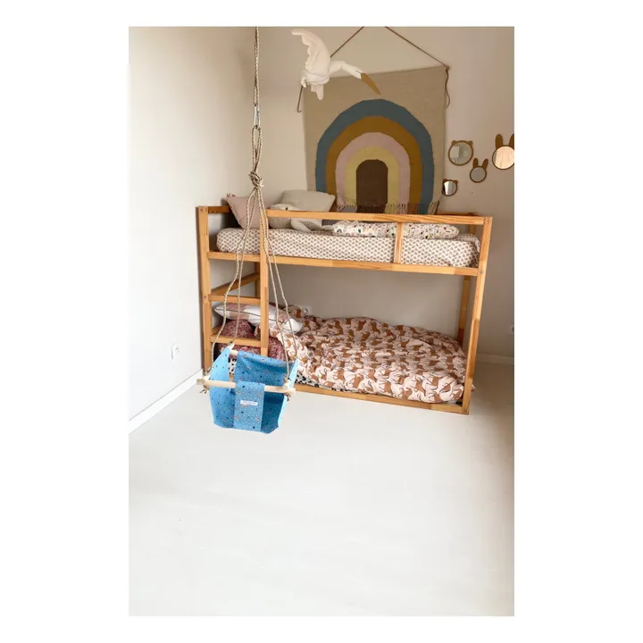 April Eleven Balançoire bébé en coton Espace
