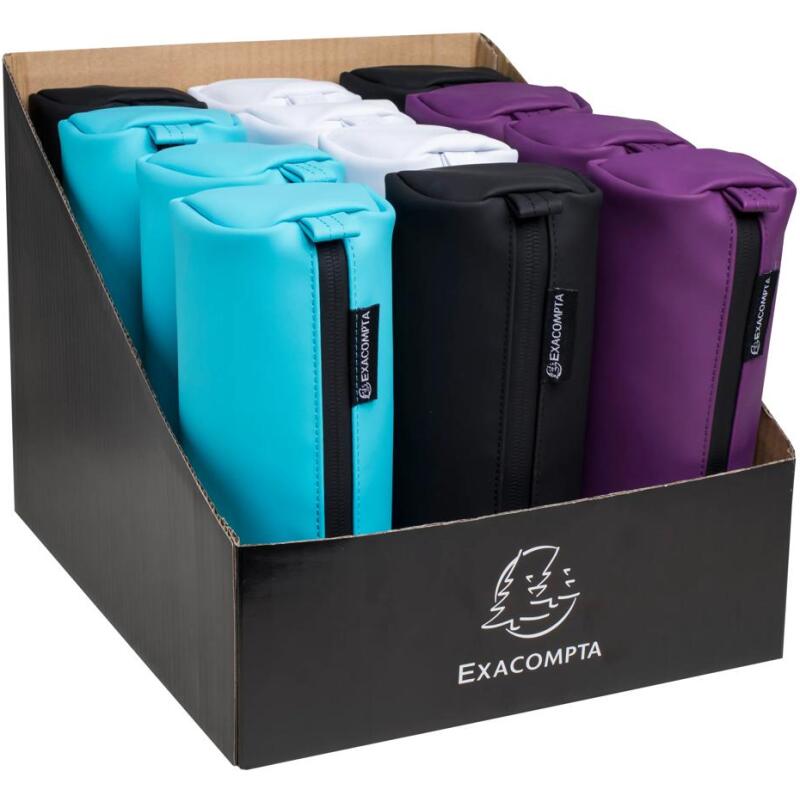 Trousse semi-ronde Titane - Couleurs assorties