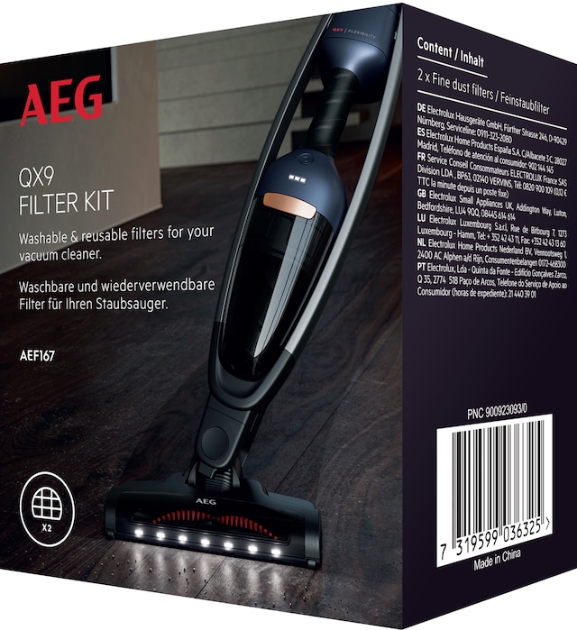 AEG Filter-Set »AEF167« 2 waschbare Filter