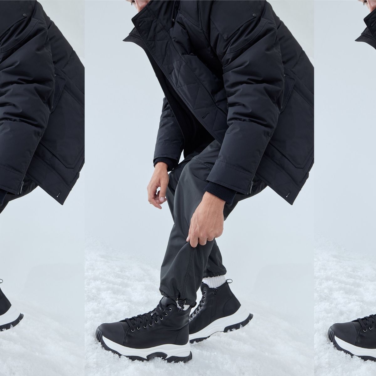 Vertex Black Men High top