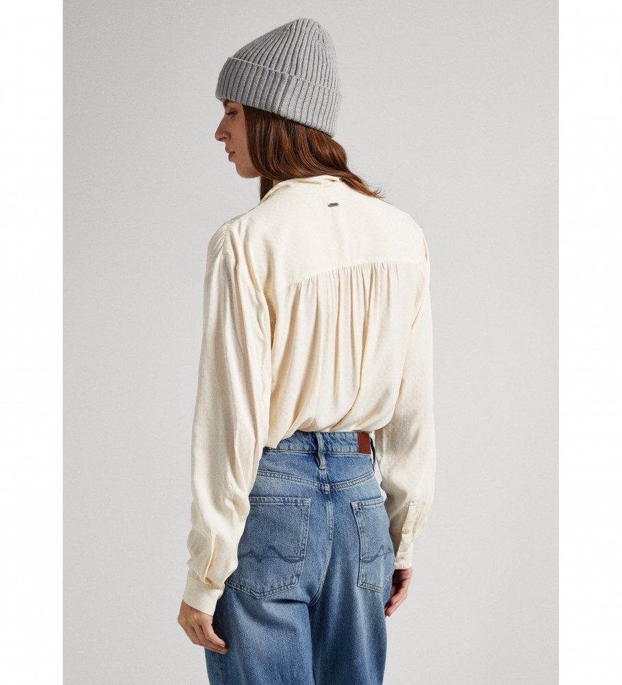 Blusa off-white Jaycee da Pepe Jeans