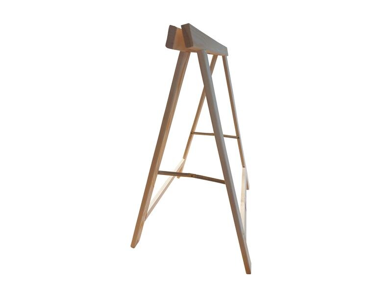 Holz Zollhaus Bockleiter aus Fichte 75 x 75 cm, Naturfarben Arbeitsbock
