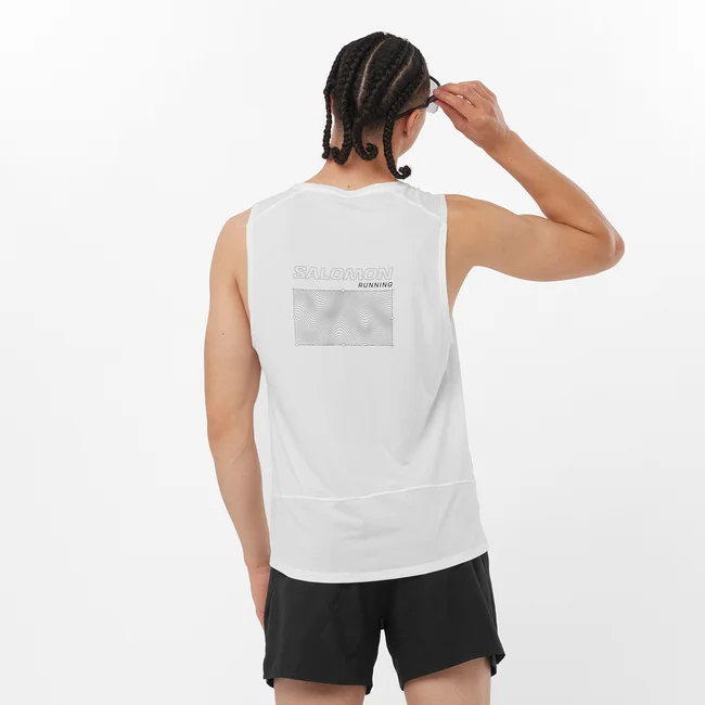 CROSS RUN GRAPHIC  Tanktop Herren